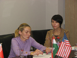 Inta Buka (BIA) and Svetlana Auziņa (University of Tampere). Riga, 24.11.2010.